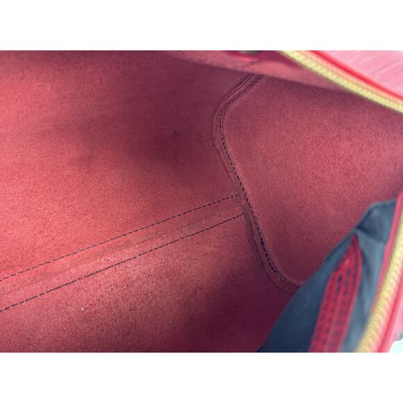 Louis Vuitton Epi Speedy 25 Handbag Castillan Red Leather - Picture 16 of 16